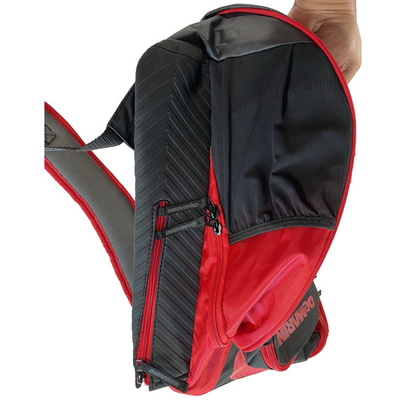 DeMarini Texas GPS Baseball Bagpack With Logo Red and Black - Picture 8 of 16